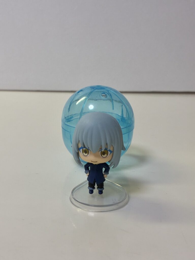 『転生したらスライムだった件カプセルフィギュアコレクション』　青色カプセルがリムル