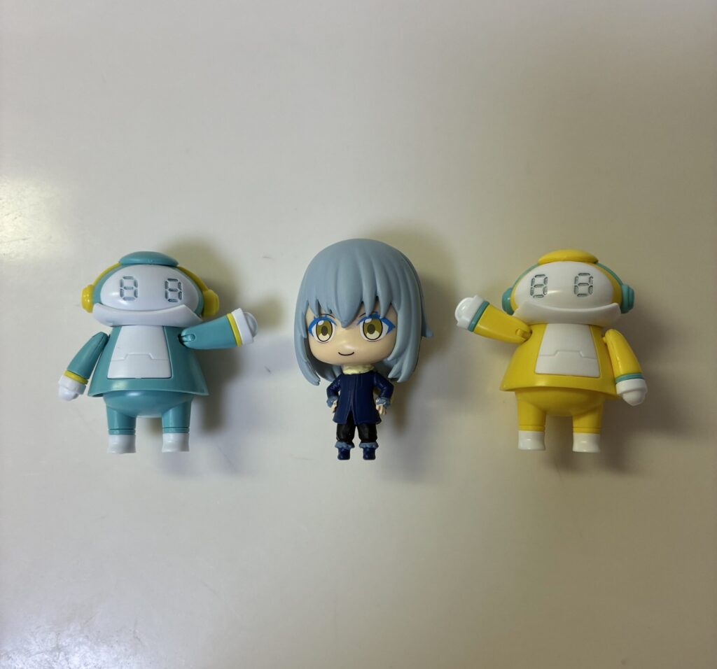 フィギュアの大きさはウチのみんとちゃんとれもんちゃんと同じくらい